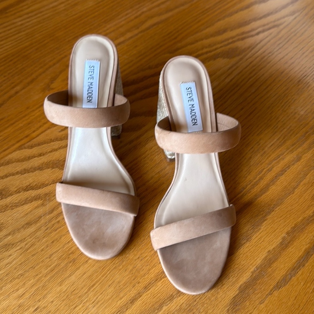 Steve Madden Marcel Espadrille Heels NWOT - Picture 3 of 8